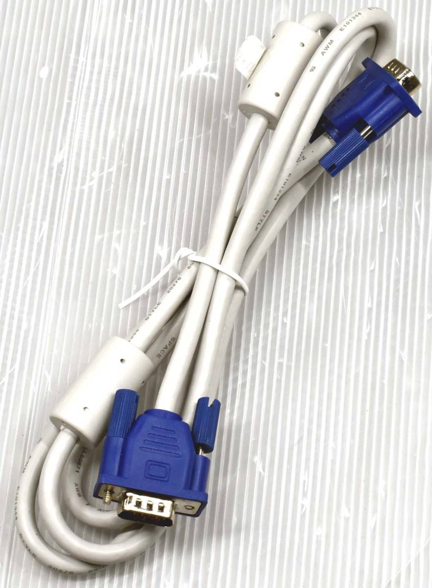 D-SUB15pin монитор кабель длина 1.8M аналог монитор кабель D-SUB 15pin включение в покупку ( 2 шт ) отправка соответствует стоимость доставки 185 иен ( труба :XU03 x2s
