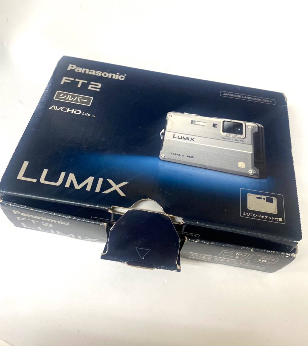 パナソニック Panasonic LUMIX DMC-FT2 AVCHD Lite デジタルカメラ デジカメ コンデジ 動作未確認 ss021103_画像9