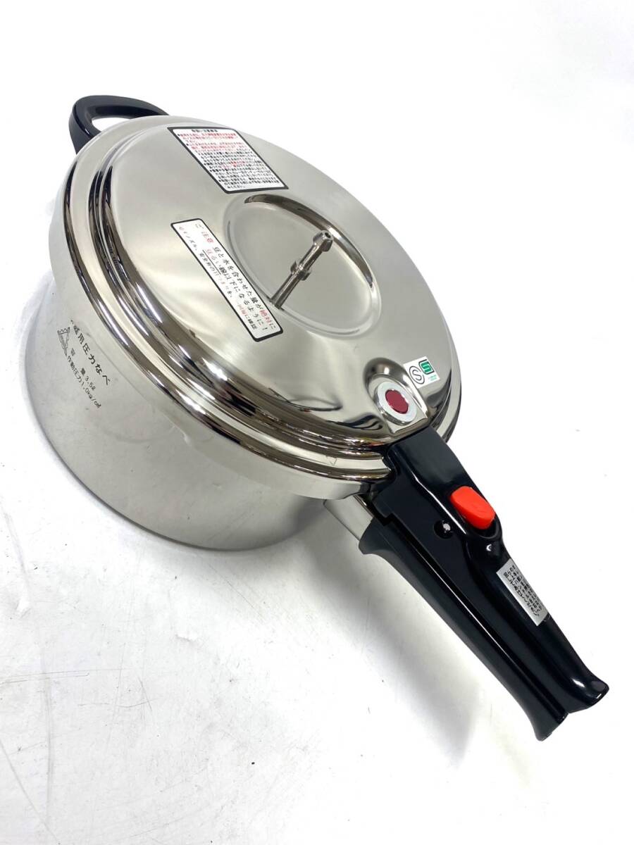  unused goods mikado stainless steel pressure cooker 3.5L AHSN35 home use pressure pan cookware single-handled pot yh012704