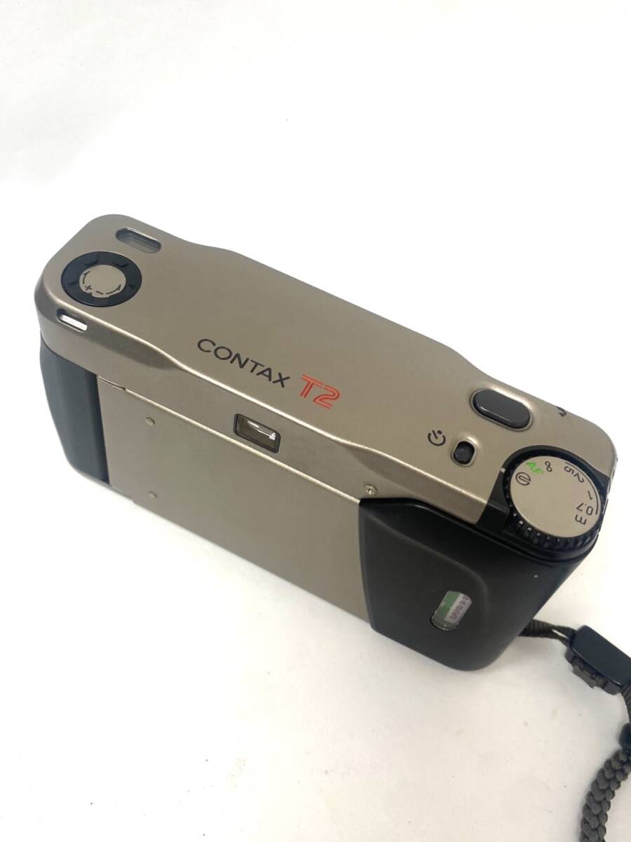コンタックス CONTAX T2 フィルムカメラ コンパクトカメラ Carl Zeiss Sonnar 2.8/38 動作確認済み ss031601の画像4
