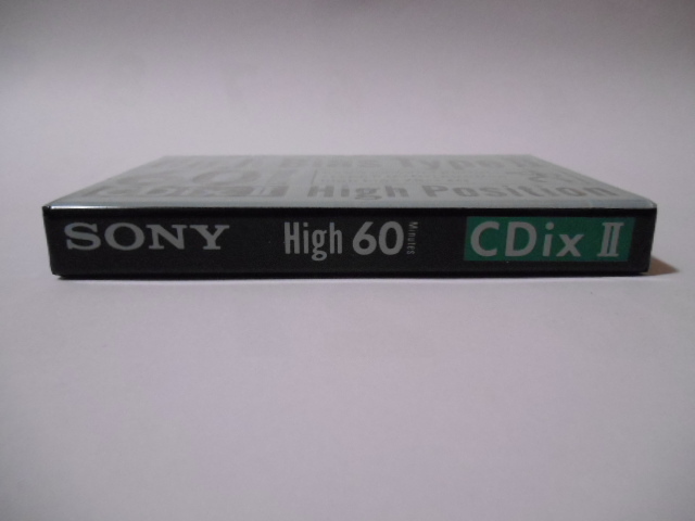 SONY High Bias TypeⅡ 60分 High Position CDixⅡ カセットテープ ハイポジションの画像4