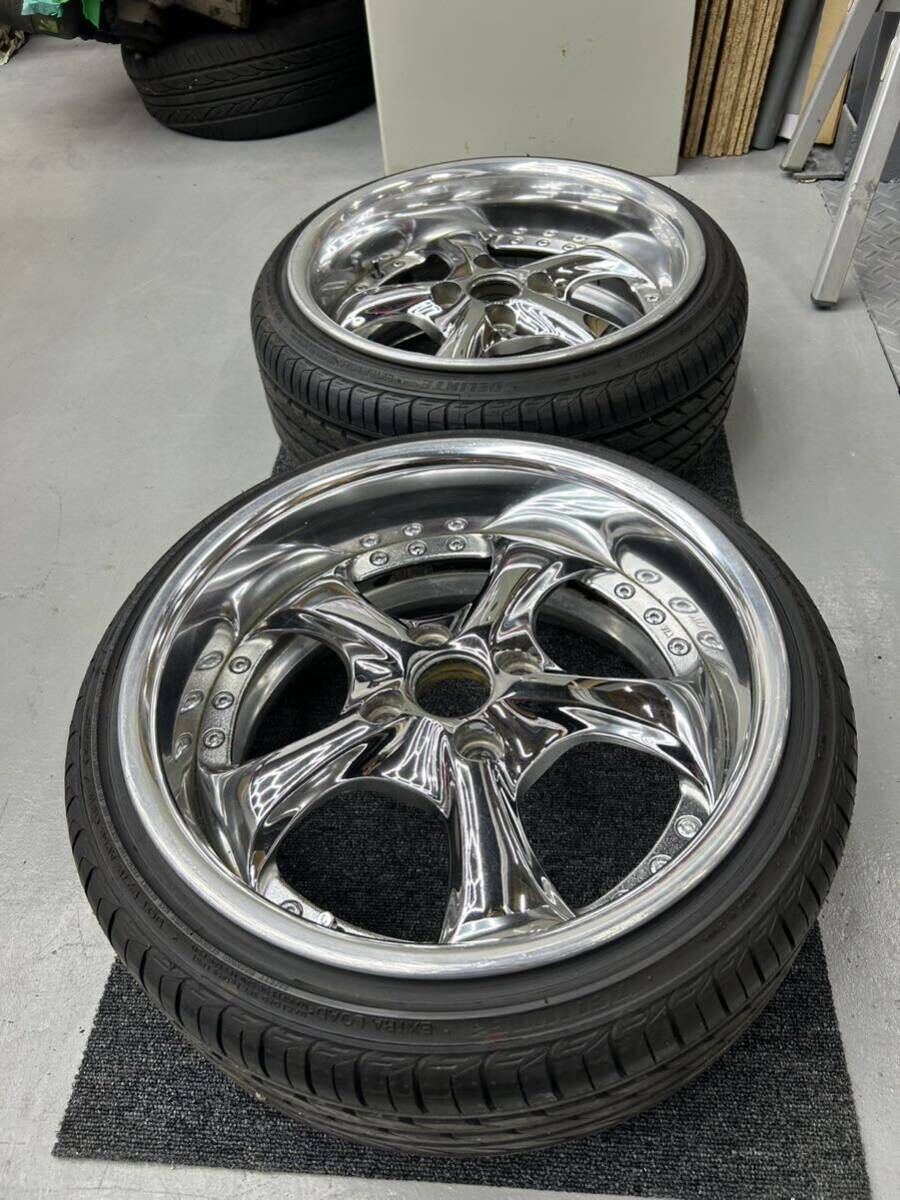 深リム VS-KF 15インチ 7j+17 165/40r15 2本の画像1