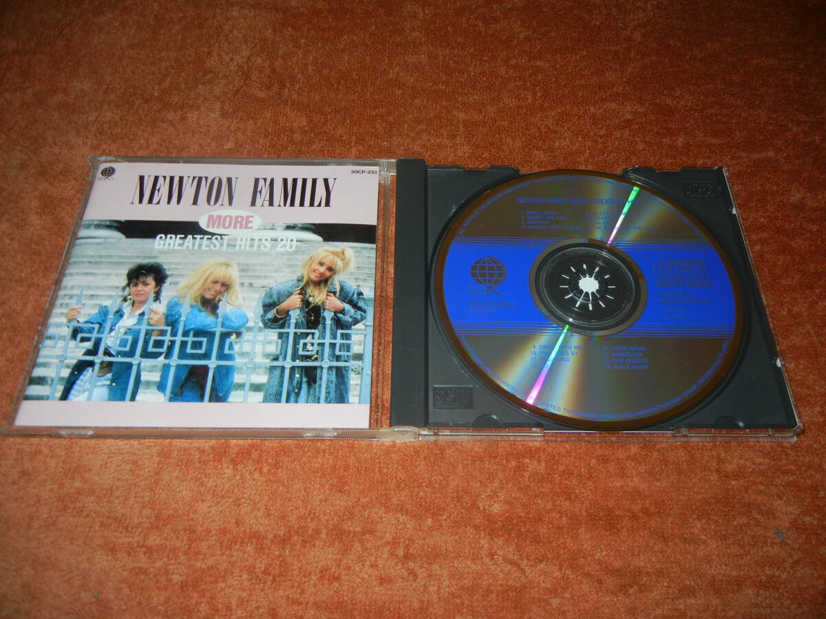 ニュートン・ファミリー・グレイティスト・ヒット16 Newton Family CD 30CP-251_画像1