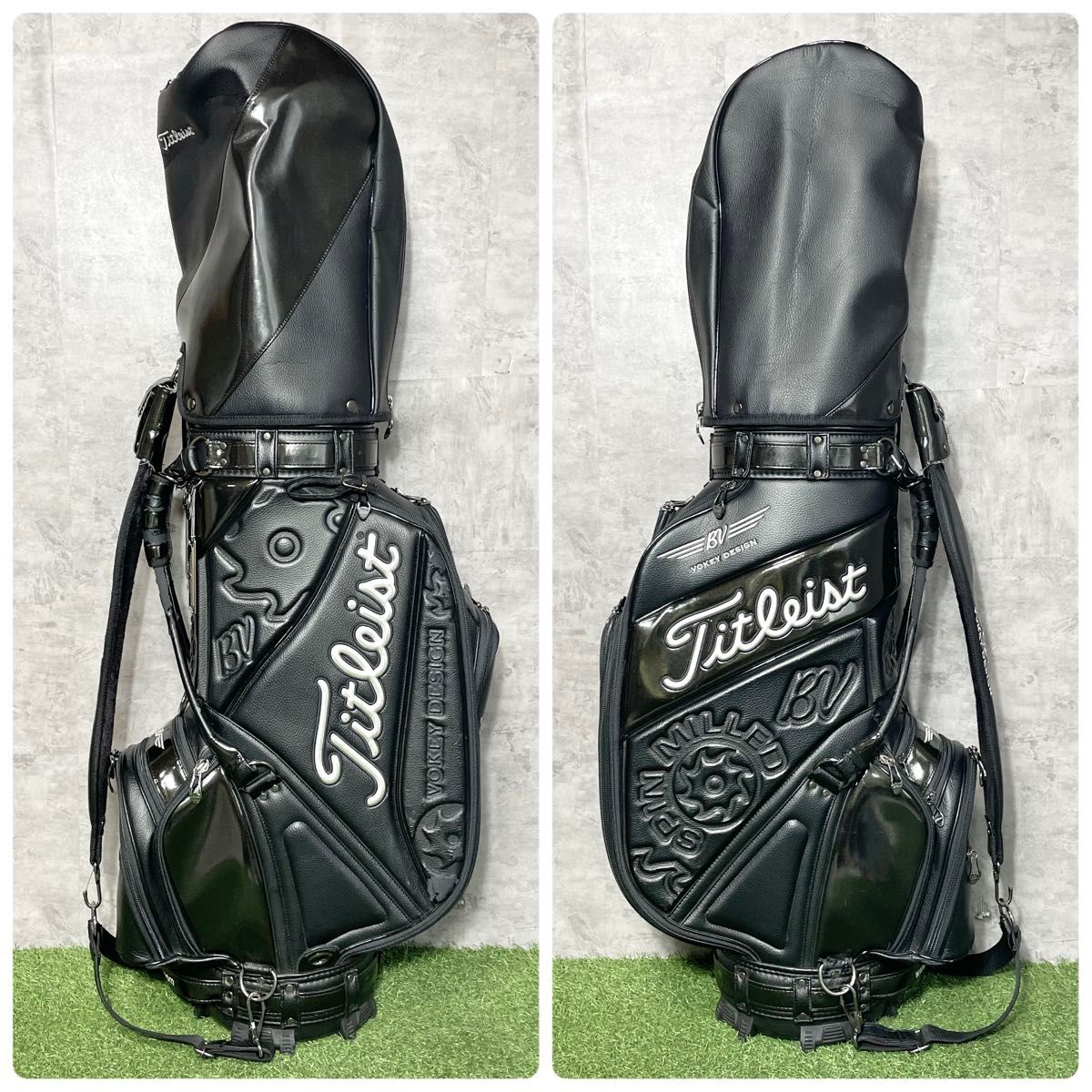 【限定モデル】Titleist タイトリスト VOKEY DESIGN キャディバッグ　ゴルフバッグ　希少　フード新品