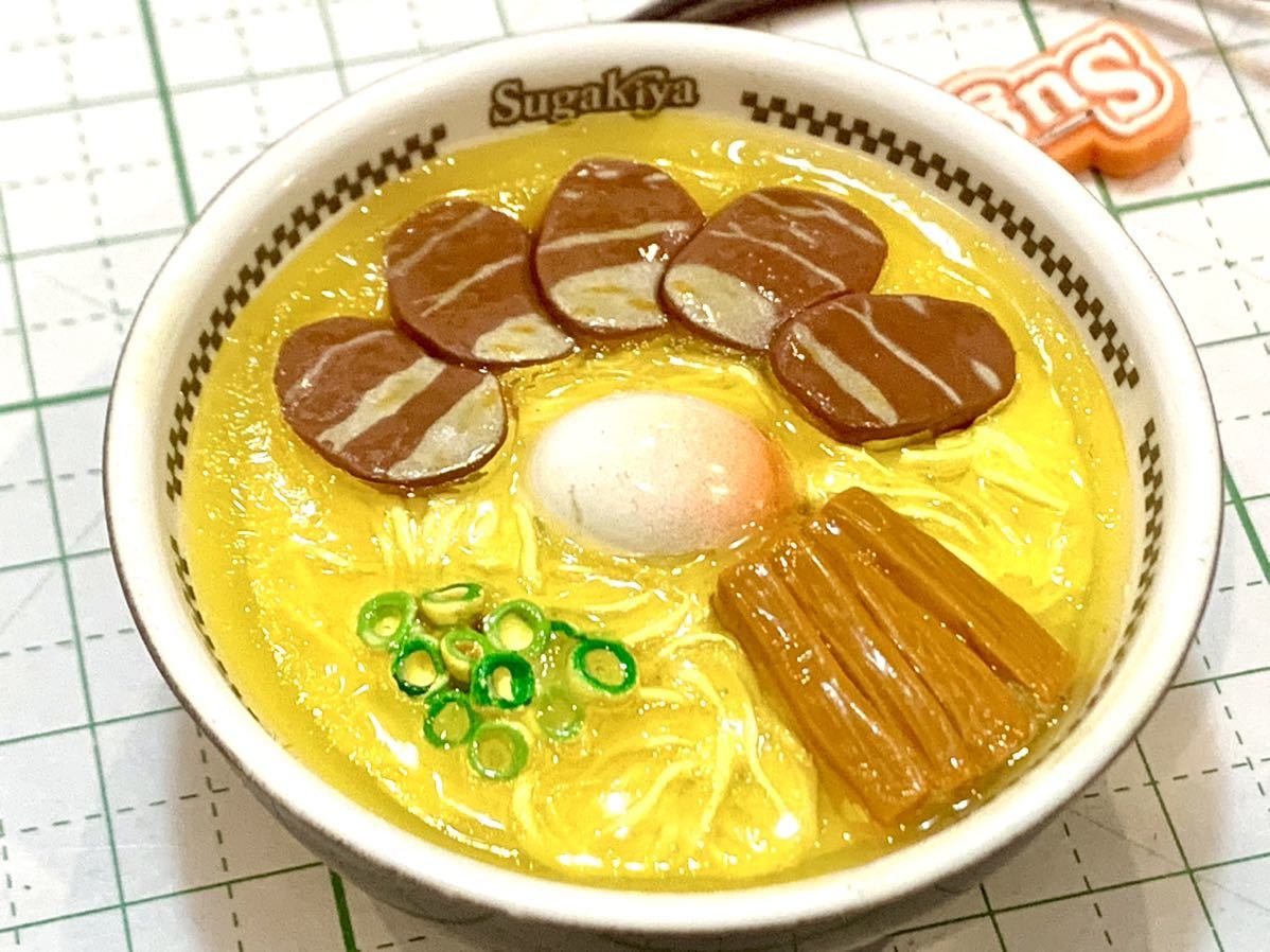 特製ラーメン スガキヤ ストラップ 寿がきや すがきや ミニチュア 食品サンプル フードストラップ ミニチュアフィギュア キーホルダー_画像1