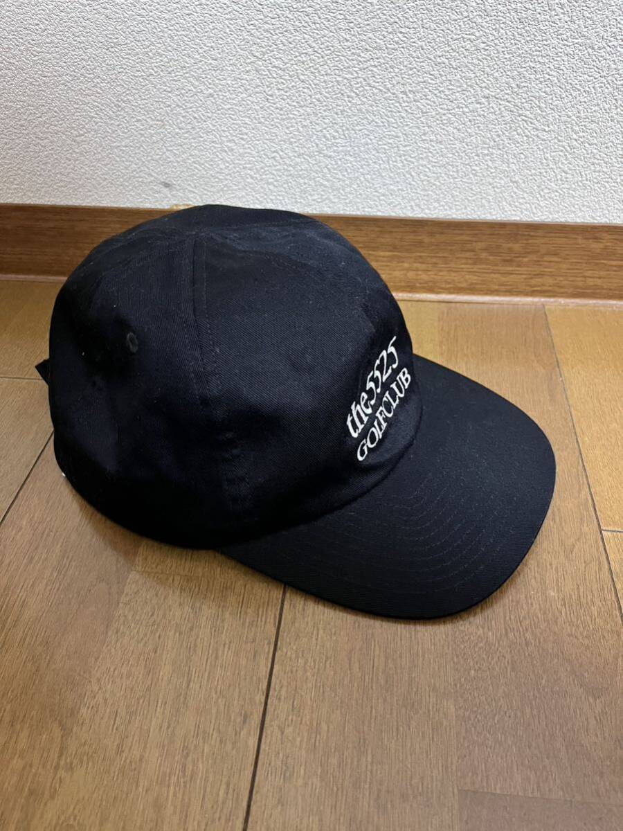 未使用 別注 EDIFICE golf×5525golf ×KIJIMATAKAYUKI キャップ 帽子 黒 ブラック CAP 日本製_画像8