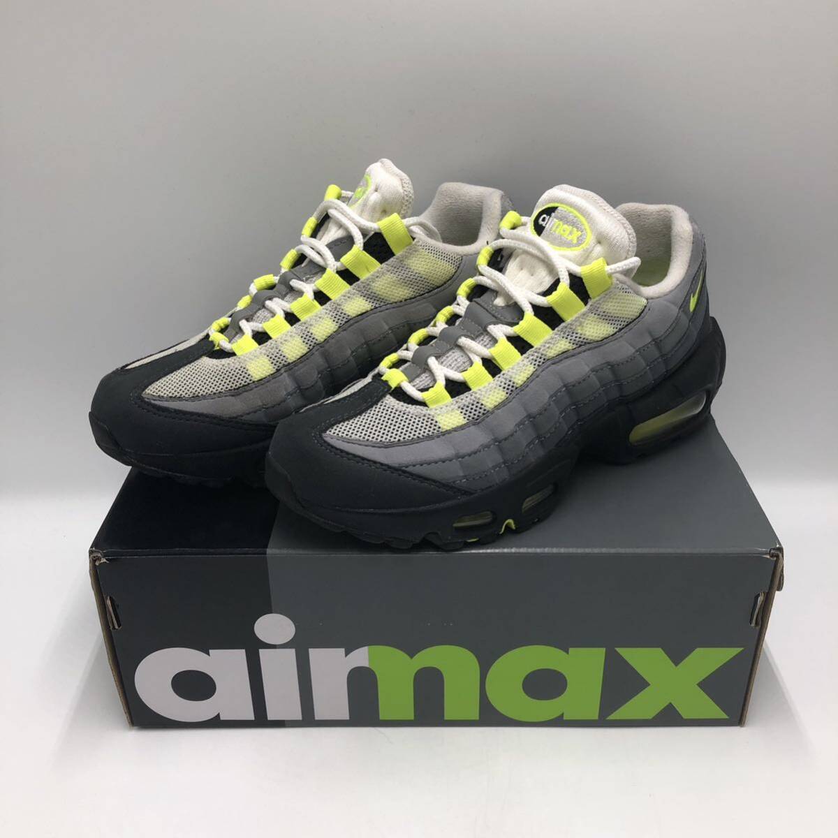 【23cm】2020年Nike Air Max 95 OG Neon Yellow ナイキ エアマックス95 ネオンイエロー イエローグラデ (CT1689-001) 0046_画像1