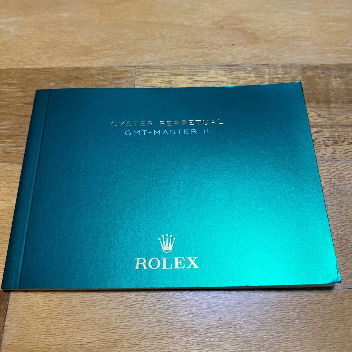 3686【希少必見】ロレックス ＧＭＴマスター冊子2022年度版 GMT-MASTER Rolex_画像1
