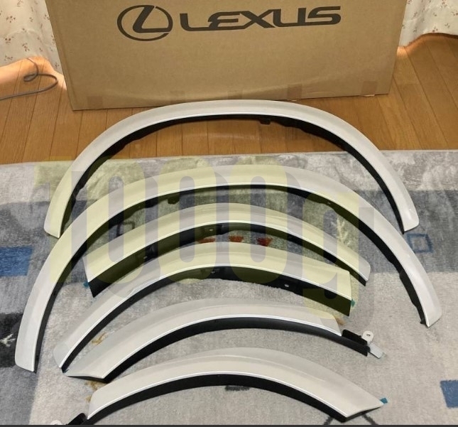 【レクサス純正新品】LEXUS 未使用品 ★大人気商品★ NX フェンダー アーチモール 6点セット ボディー色塗装品 AGZ10 AGZ15 AYZ10 AYZ15　_画像2