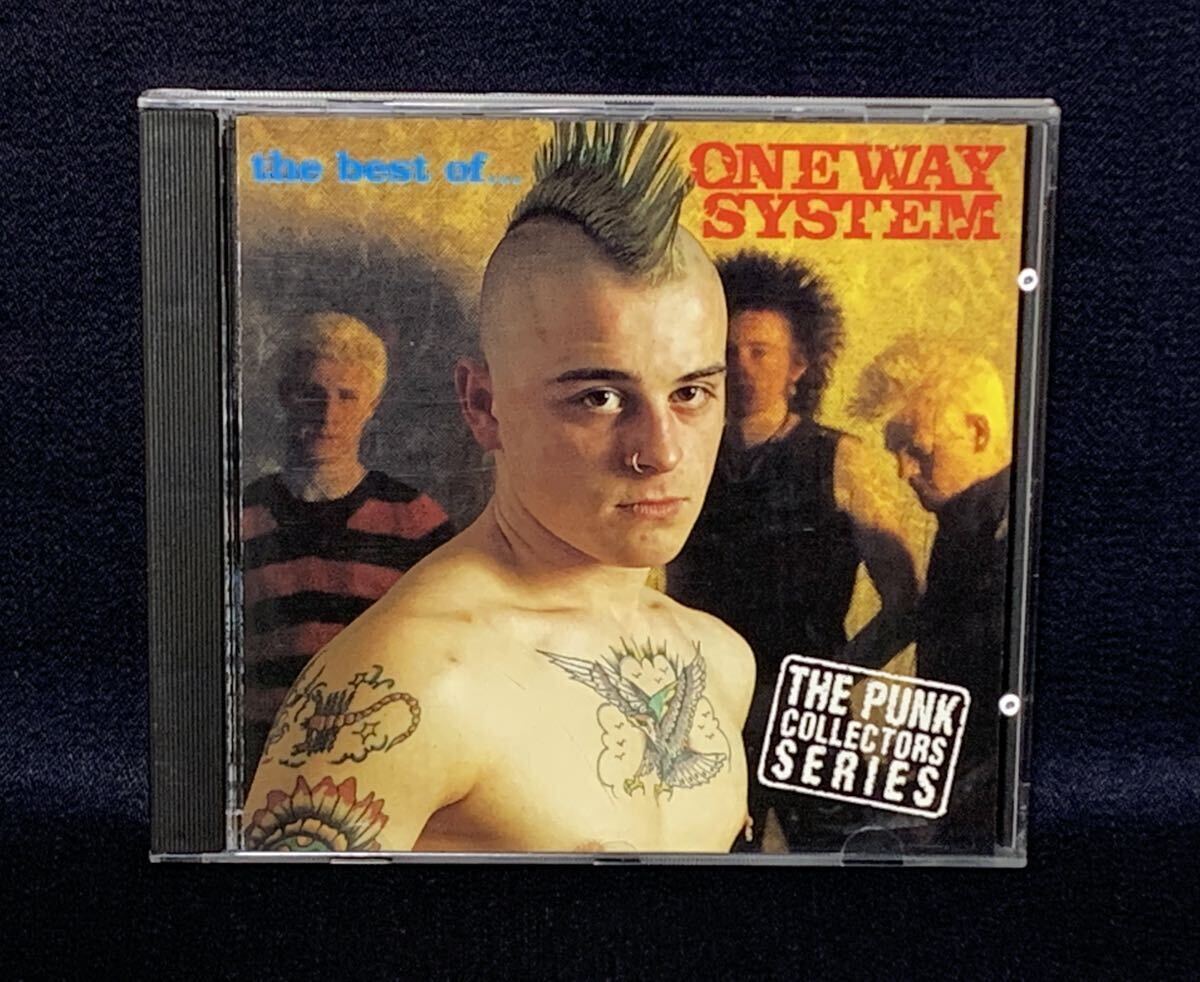 レア ONE WAY SYSTEM the best of... 19曲入り CD ANAGRAM RECORDE 80' UKHC Oi ハードコア PUNK 1995 委託品_画像1