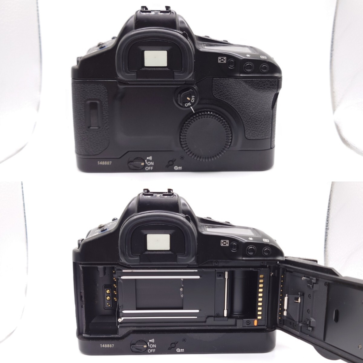 【N-116】Canon EOS-1 V 一眼レフ フィルムカメラ レンズ オートフォーカス CANON ZOOM LENS EF 35-135mm プロ用最高級AF _画像3