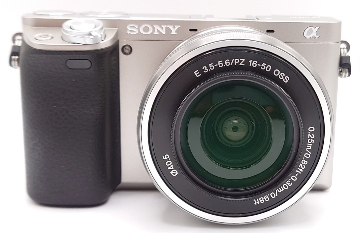 【SR-190】 SONY α 6000 ILCE-6000 ダブルズームレンズキッド E PZ16-50mm F3.5-5.6 OSS/ E 55-210mm F4.5-6.3 OSS 通電OK_画像2