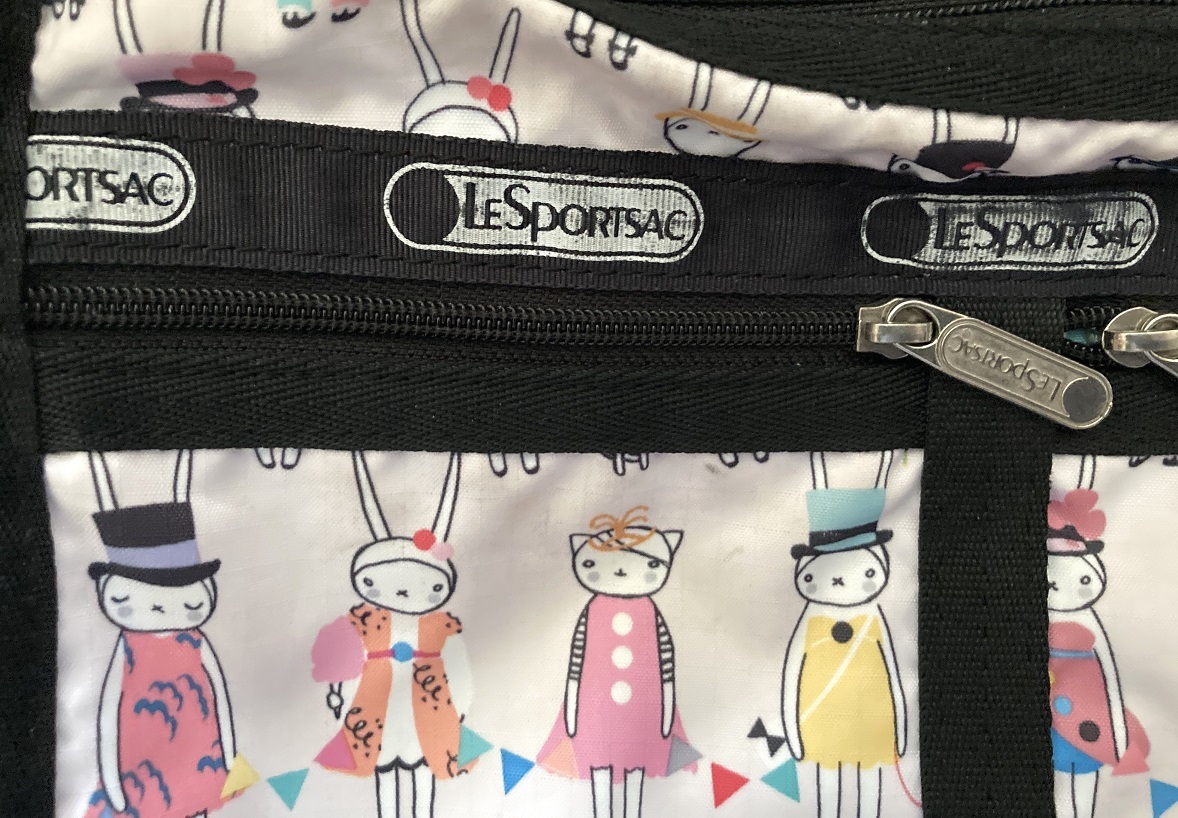 Le Sportsac ショルダーバッグ　猫犬柄 used_画像4