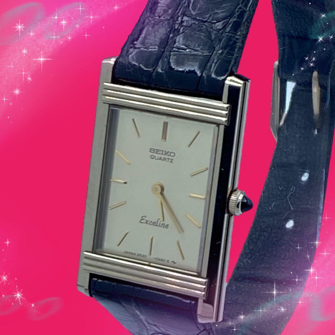 { прекрасный товар работа товар } Seiko SEIKO Exceline EXCELINE tang stain кейс женские наручные часы кварц с коробкой 2E20-5200