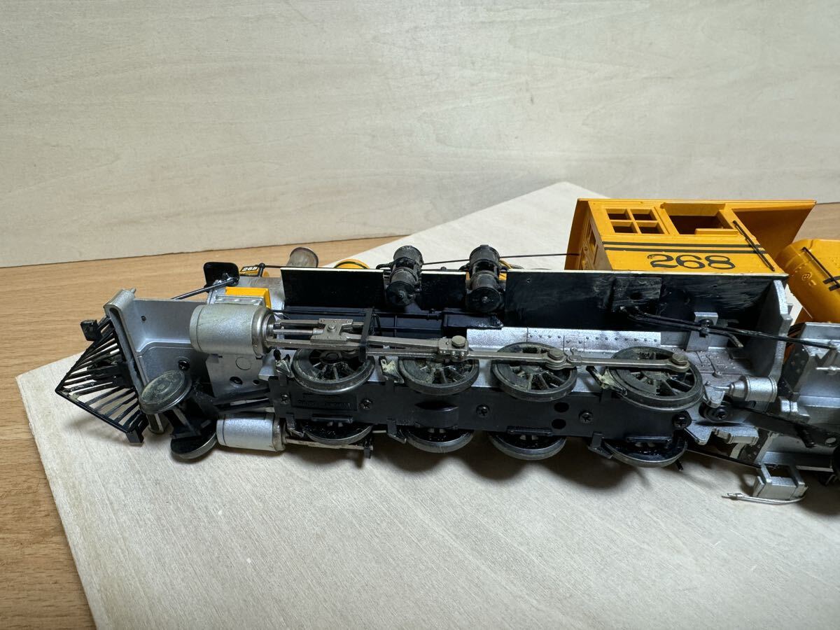 中古　On30 DENVER & RIO GRANDE WESTERN C-16268 サウンド付き　難あり品　　アメリカンナロー蒸気機関車 _画像8