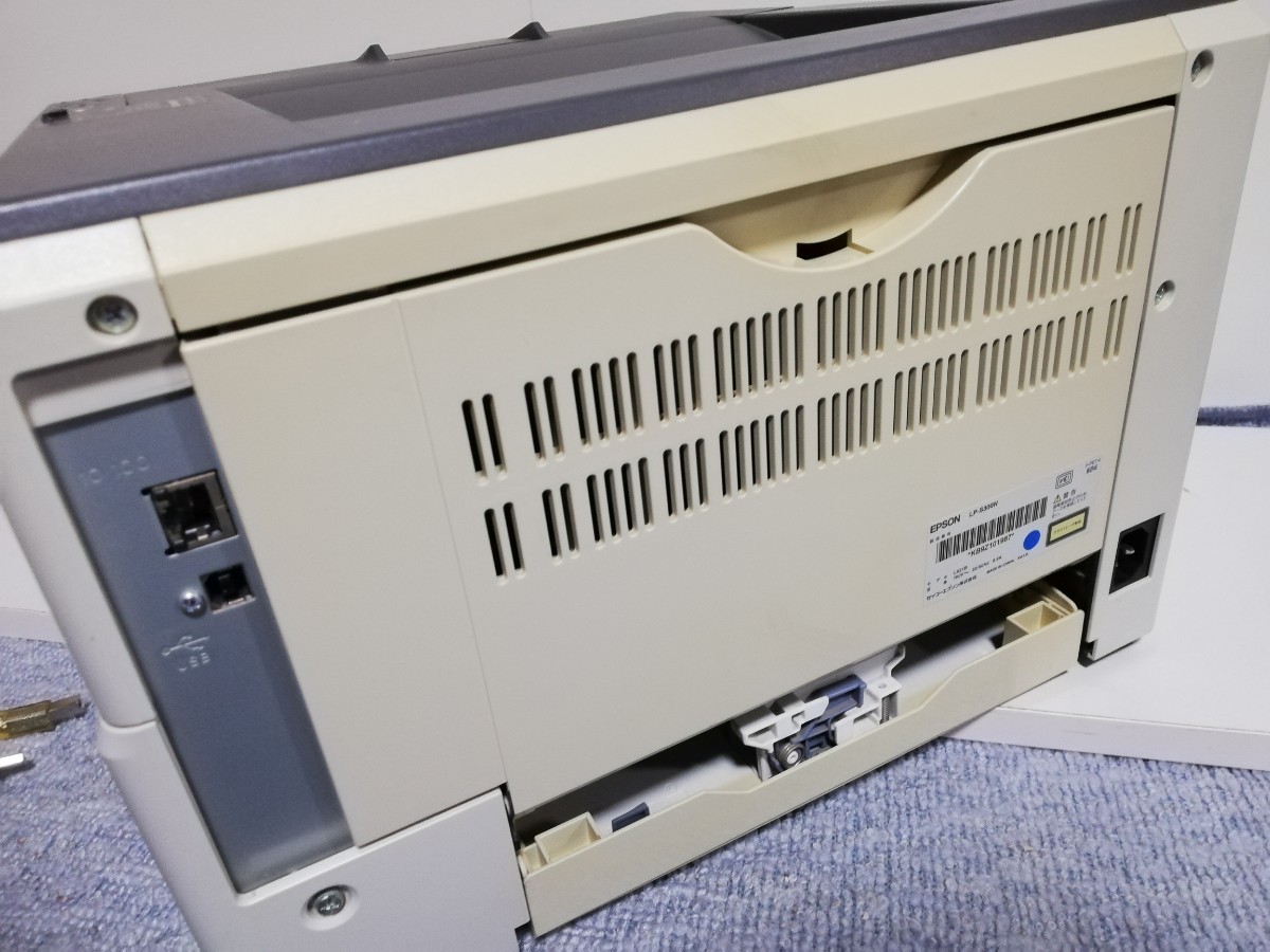 モノクロレーザー プリンター LP-S300N エプソン A4 ビジネス 中古品_画像8