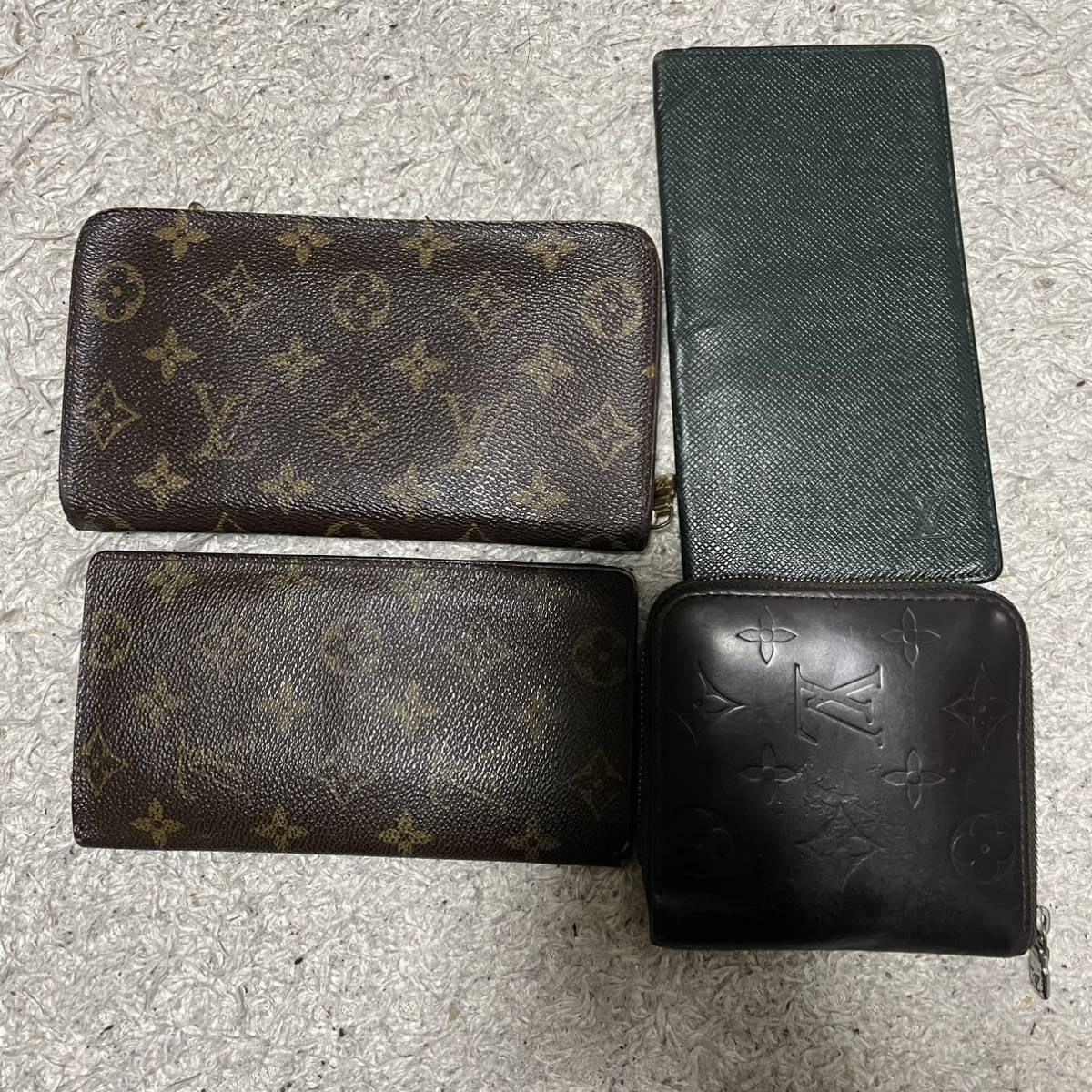 1円スタート ブランド財布 まとめ売り ルイヴィトン LOUIS VUITTON ウォレット wallet キーケース ポーチ ダミエ モノグラム iPhoneケース_画像4