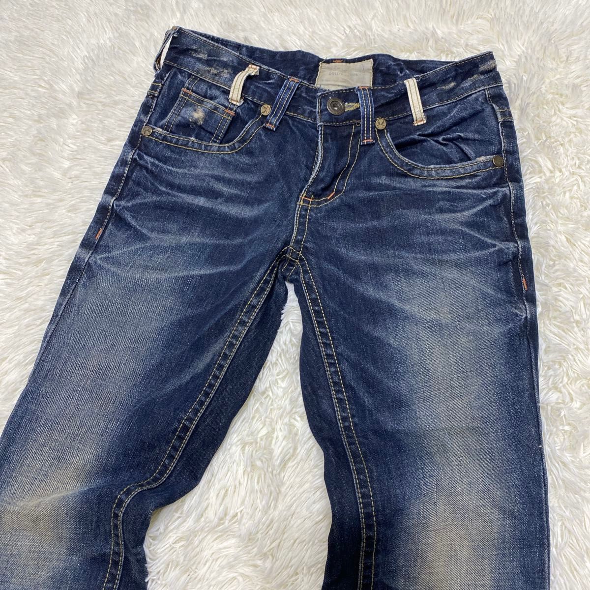 LOLITA JEANS ロリータジーンズ　y2kファッション　ローライズデニム　ダメージ加工　ジーパン