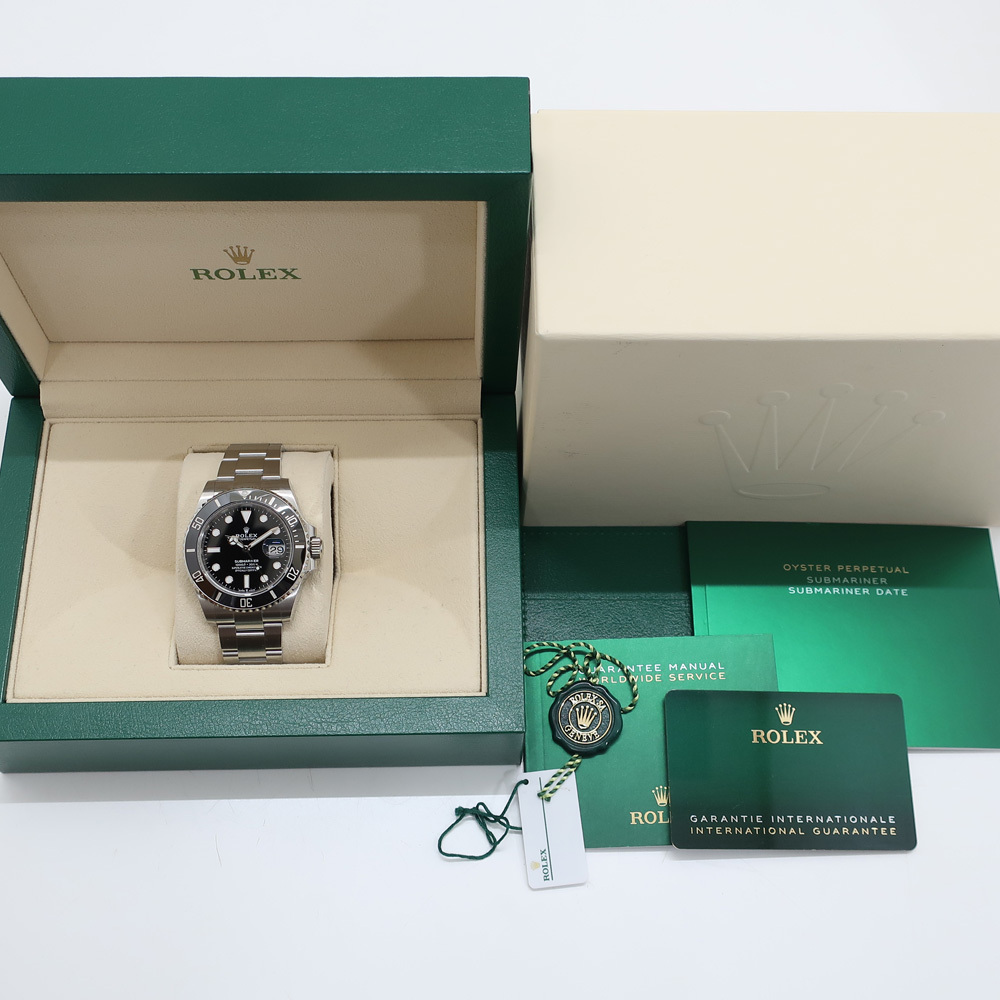 【天白】【ROLEX】ロレックス サブマリーナ デイト 126610LN 黒文字盤 SS 2023年新ギャラ 自動巻 メンズ 腕時計【新品】【未使用】【中古】_画像10