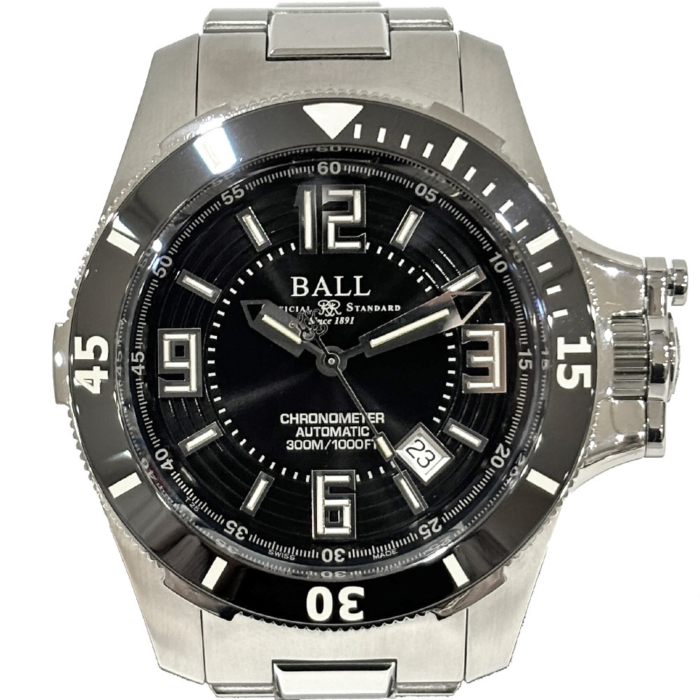 【栄】ボールウォッチ エンジニア ハイドロカーボン セラミック XV DM2136A SS ブラック 自動巻 メンズ 腕時計【仕上げ済】_画像1