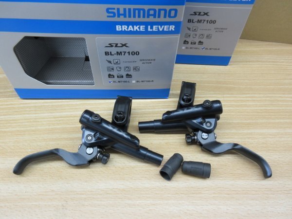 シマノ ブレーキレバー(油圧式)左右セット SLX BL-M7100 新品 シマノ ブレーキレバー(油圧式)左右セット SLX BL-M7100 新品