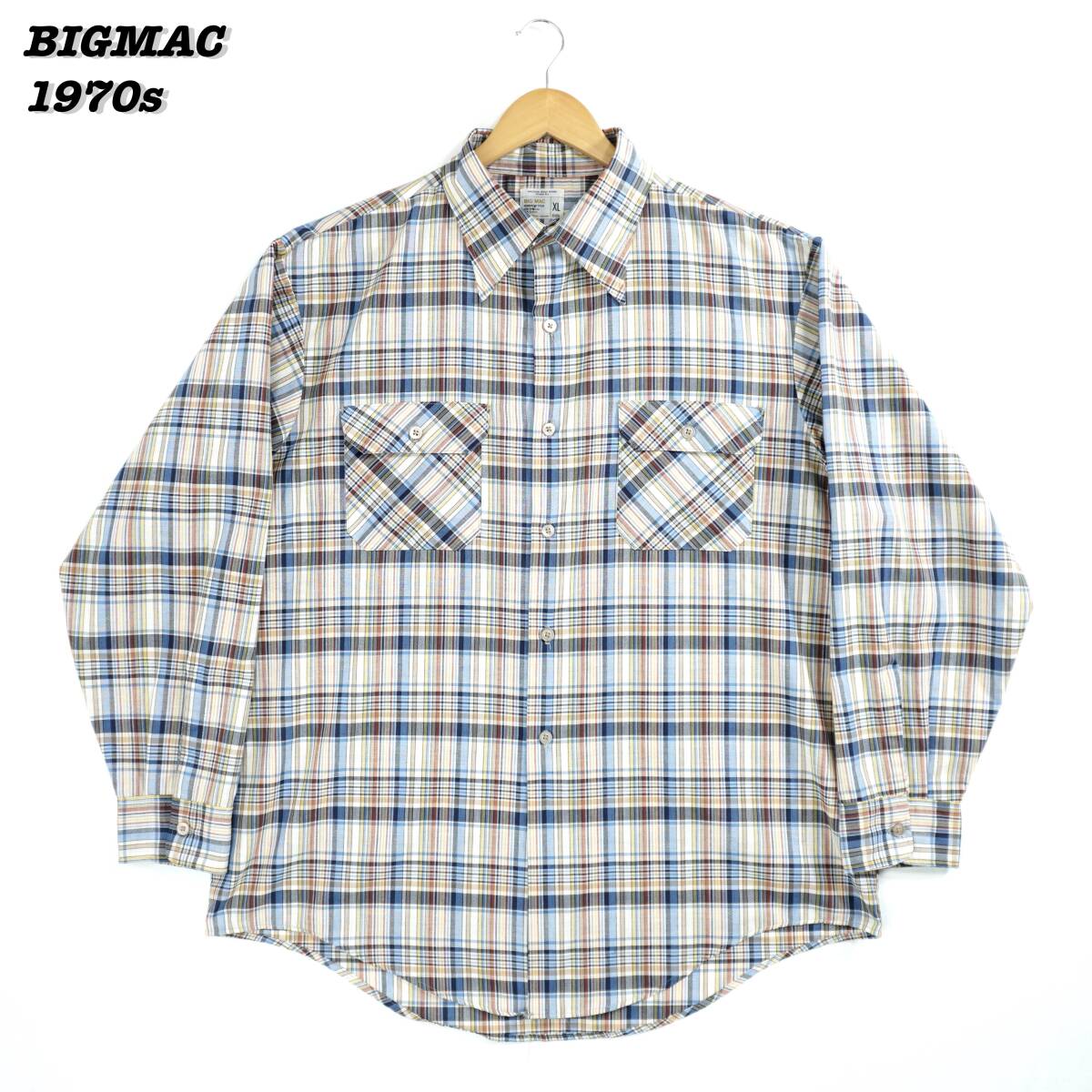BIG MAC Shirts 1970s SH24026 Vintage ビッグマック シャツ ヴィンテージシャツ ヴィンテージ 1970年代