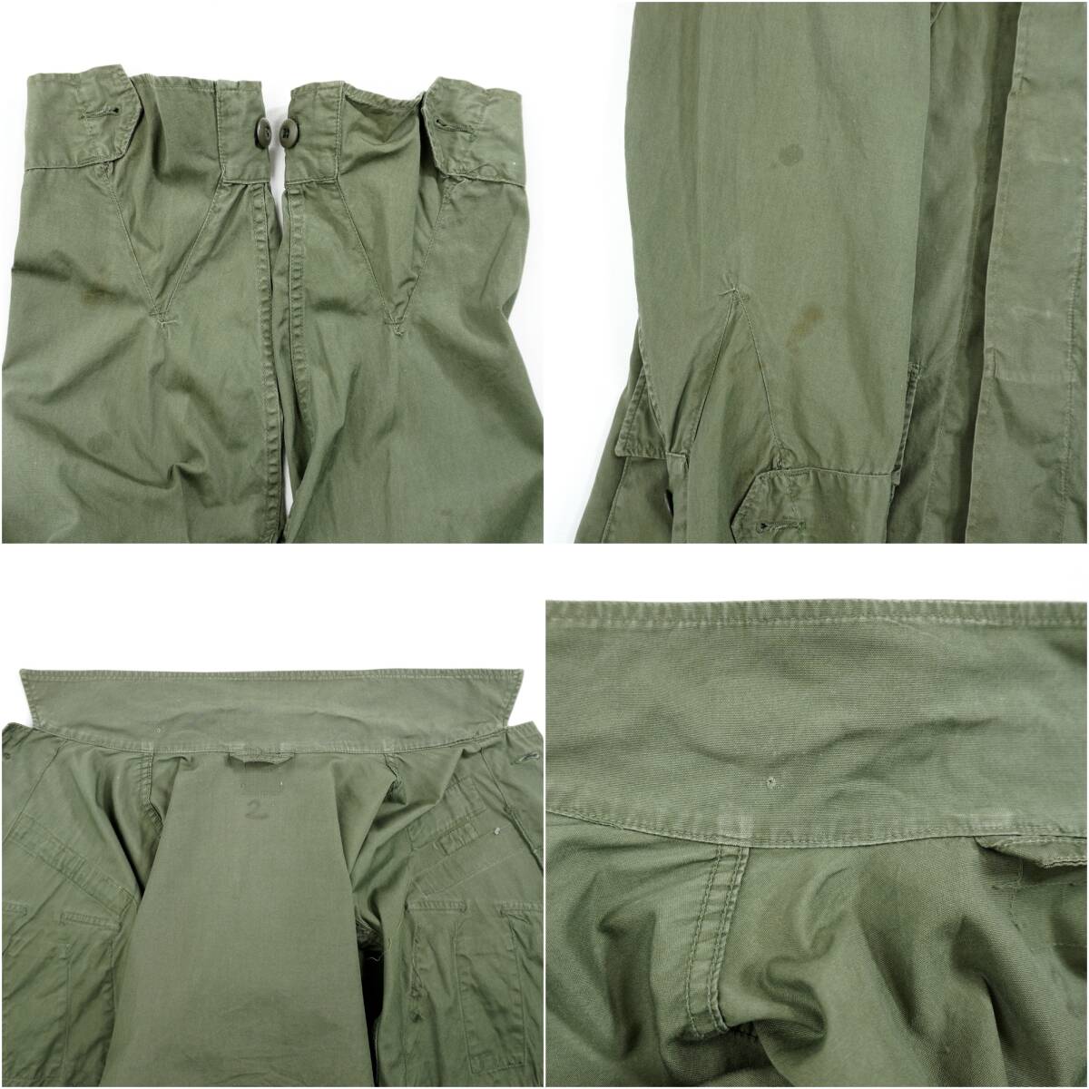 US ARMY JUNGLE FATIGUE 3rd 1965s 1966s SH24065 Vintage US ARMY JUNGLE FATIGUE 3rd 1965s 1966s SH24065 Vintage