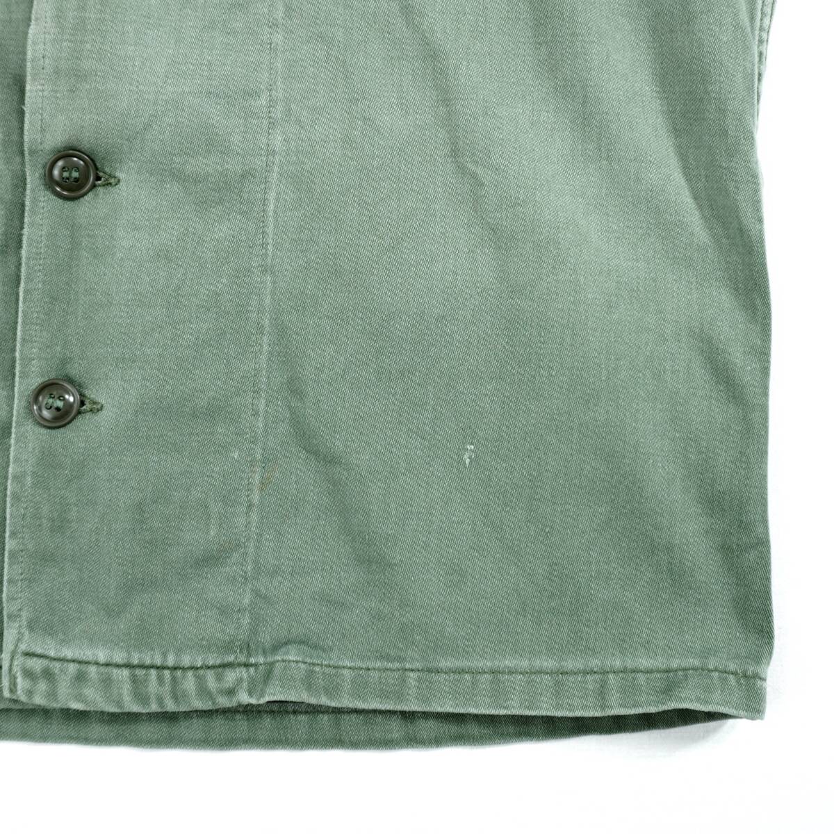 US ARMY UTILITY SHIRT OG-107 1960s SH24074 Vintage アメリカ軍 ユーティリティーシャツ 1960年代 筒袖 ヴィンテージ ミリタリーの画像6