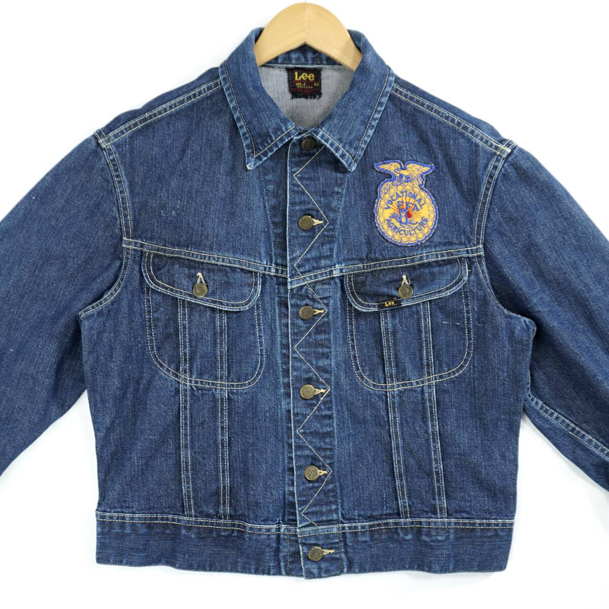 Lee 101-J DENIM JACKET 1950s 42REGULAR 304272 Vintage リー デニムジャケット ジェルトデニム 1950年代 ヴィンテージ Gジャン_画像4