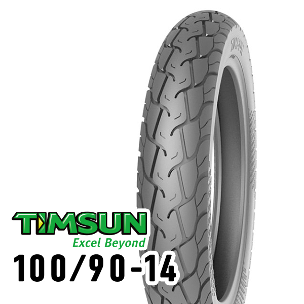 TIMSUN(ティムソン) バイク タイヤ TS647 100/90-14 51P TL リア TS-647_画像1