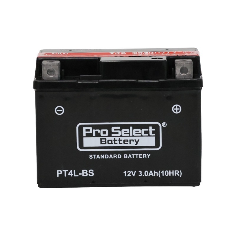 ProSelect(プロセレクト) バイク PT4L-BS スタンダードバッテリー(YT4L-BS互換) PSB001 液別 密閉型MFバッテリー_画像4