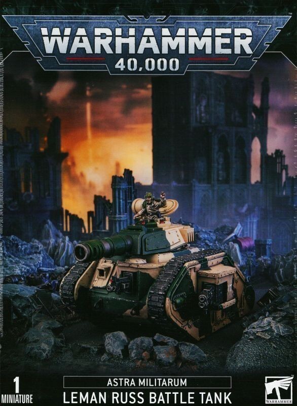 【アストラ・ミリタルム】レマン＝ラス・バトルタンク LEMAN RUSS BATTLE TANK[47-06][WARHAMMER40,000]ウォーハンマー