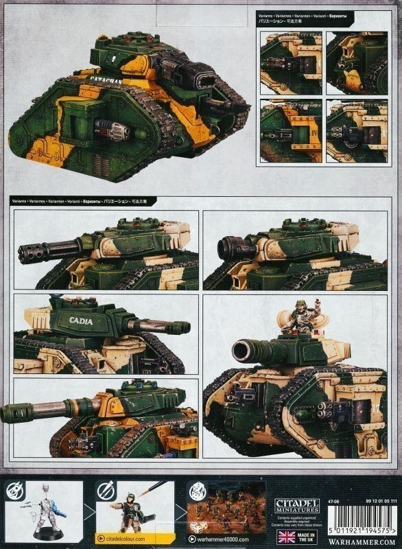 【アストラ・ミリタルム】レマン＝ラス・バトルタンク LEMAN RUSS BATTLE TANK[47-06][WARHAMMER40,000]ウォーハンマー