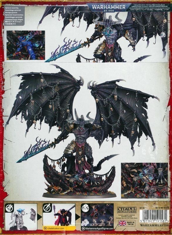 【スレイヴ・トゥ・ダークネス】ベ＝ラコール・ザ・ダークマスター Be'lakor the Dark Master[97-19][WARHAMMER A.O.S]ウォーハンマー_画像2