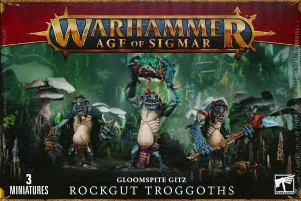 ◆【グルームスパイト・ギット】ロックガット・トロゴス Rockgut Troggoths[89-33][WARHAMMER A.O.S]ウォーハンマー
