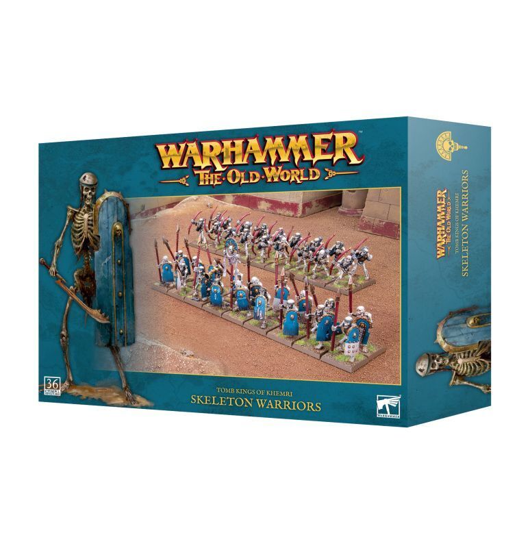 【OLD WORLD】TOMB KINGS OF KHEMRI: SKELETON WARRIORS [07-09]ウォーハンマー