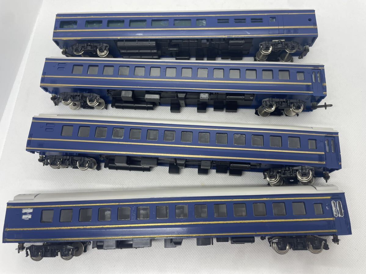 【ジャンク品】【4両セット】ARII アリイ　客車 オロネ25 オシ24 鉄道模型 HOゲージ まとめて4点　_画像2