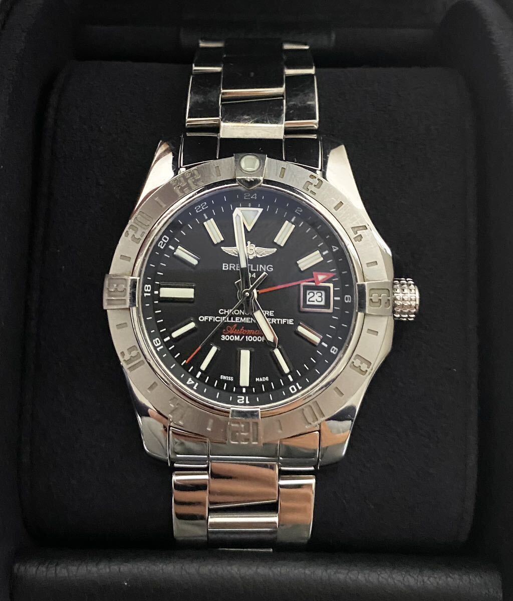 【個人出品】ブライトリング アベンジャーⅡ GMT 腕時計 高級腕時計 の画像1