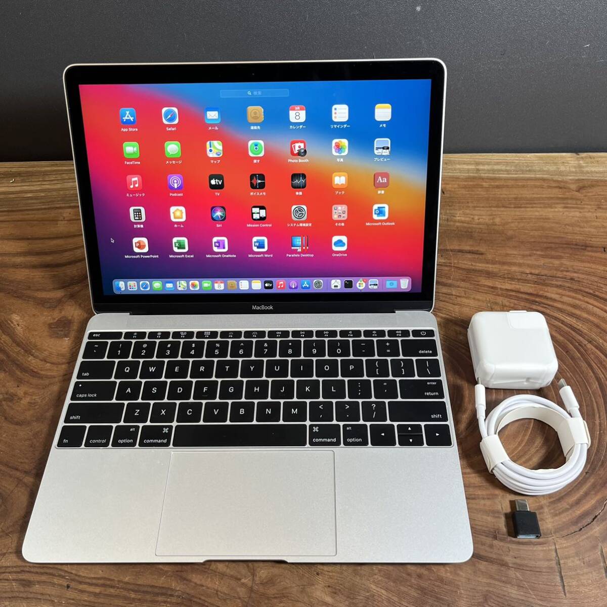 ［美品/最上位］Apple MacBook 12inch 2015/Core M 1.3GHz/8GB/512GB/Windows11/Office 2019_画像1