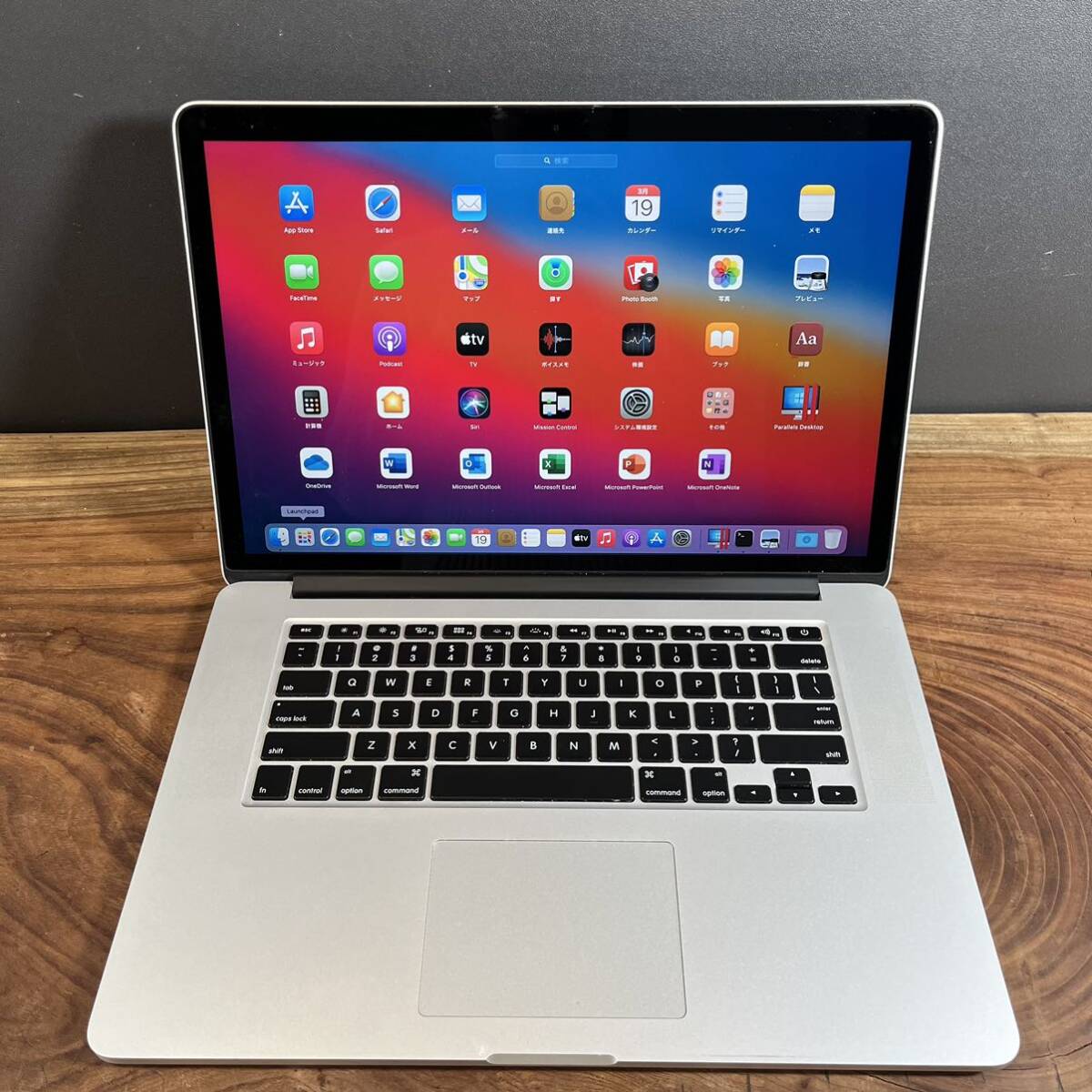 ［外箱あり］Apple MacBook Pro 15inch 2014 /Core i7 2.5GHz/16GB/512GB/Windows11/Office 2019の画像2