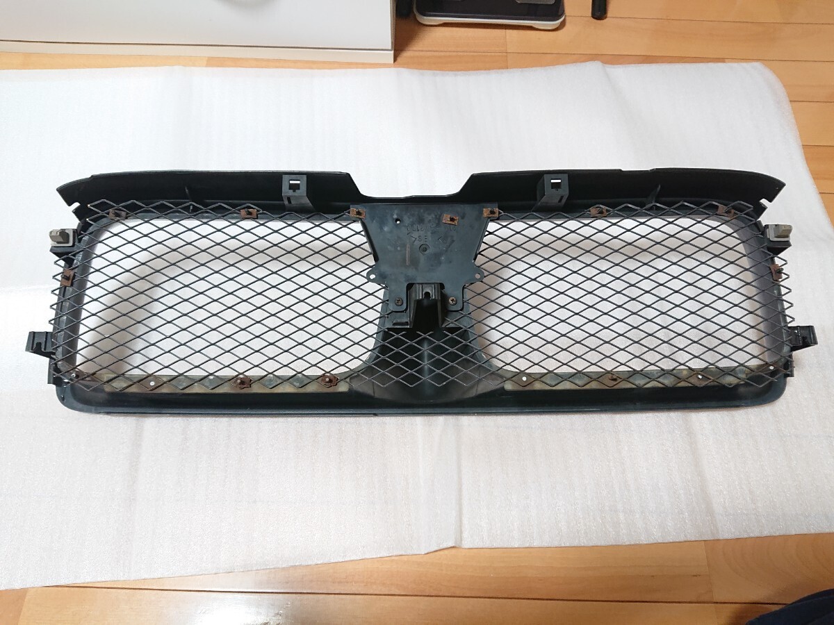 スバル フォレスター SG5 純正オプション スポーツメッシュ フロントグリル ブラック SUBARU FORESTER SG5 XT frontgrill ラジエータグリル_画像4