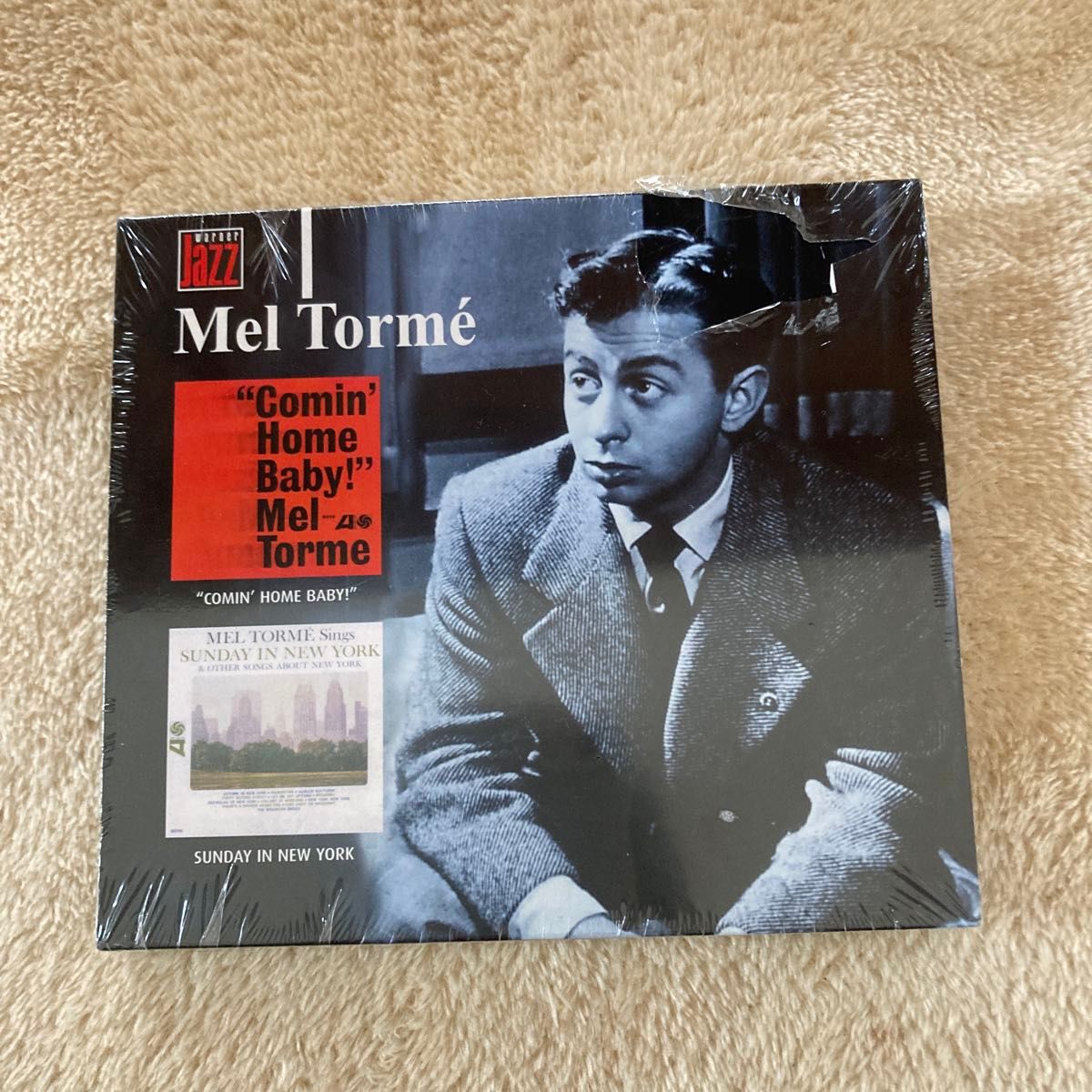 未使用輸入盤CD  メル・トーメ MEL TORME COMIN HOME BABY/SINGS SUNDAY