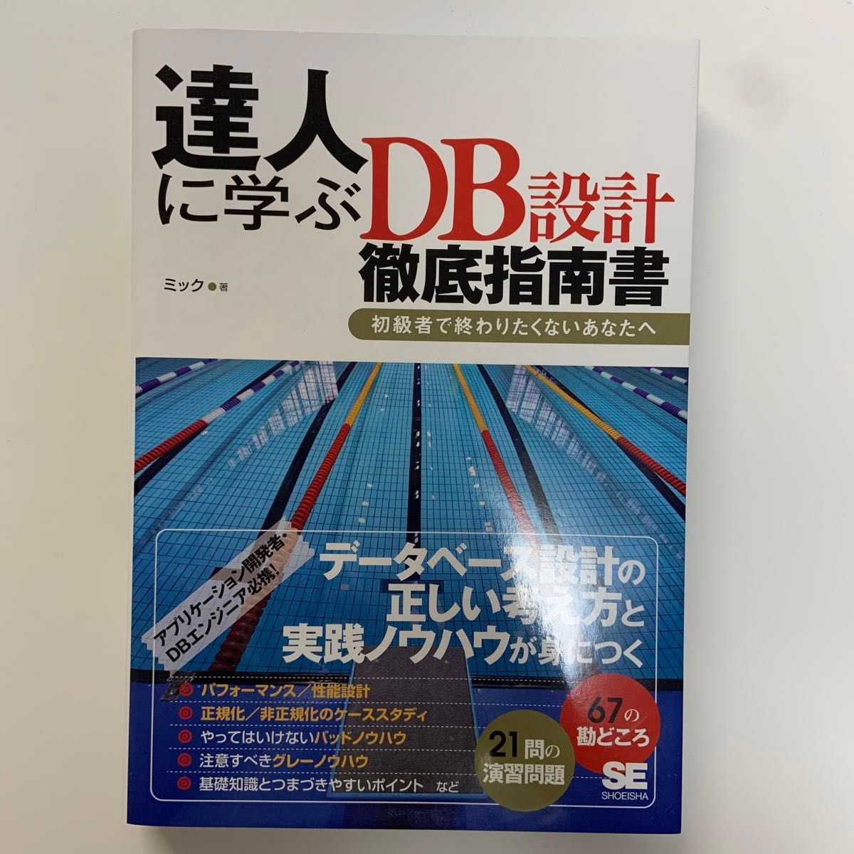 達人に学ぶＤＢ設計徹底指南書　初級者で終わりたくないあなたへ ミック／著