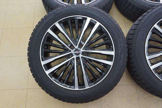 【バリ山 中古 SET】225/55R19 TOYO スタッドレス TX 22年 シャレン XR75 19in 5H114.3 7.5J+48 エクストレイル CX-5 CX-8 ハリアー RAV4_画像2