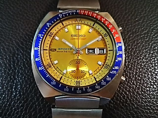 激レア セイコー スピードタイマー SEIKO Speed-Timer 6139-6000 JDMモデル 美品の画像2