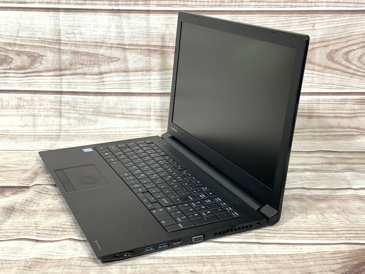 ●東芝 使用少1134h/Windows11 Pro/i3-8130U 第8世代/8GB/DVD/無線LAN/USB3.0/15.6型ワイドLED/ dynabook B65/M 良品●_画像5