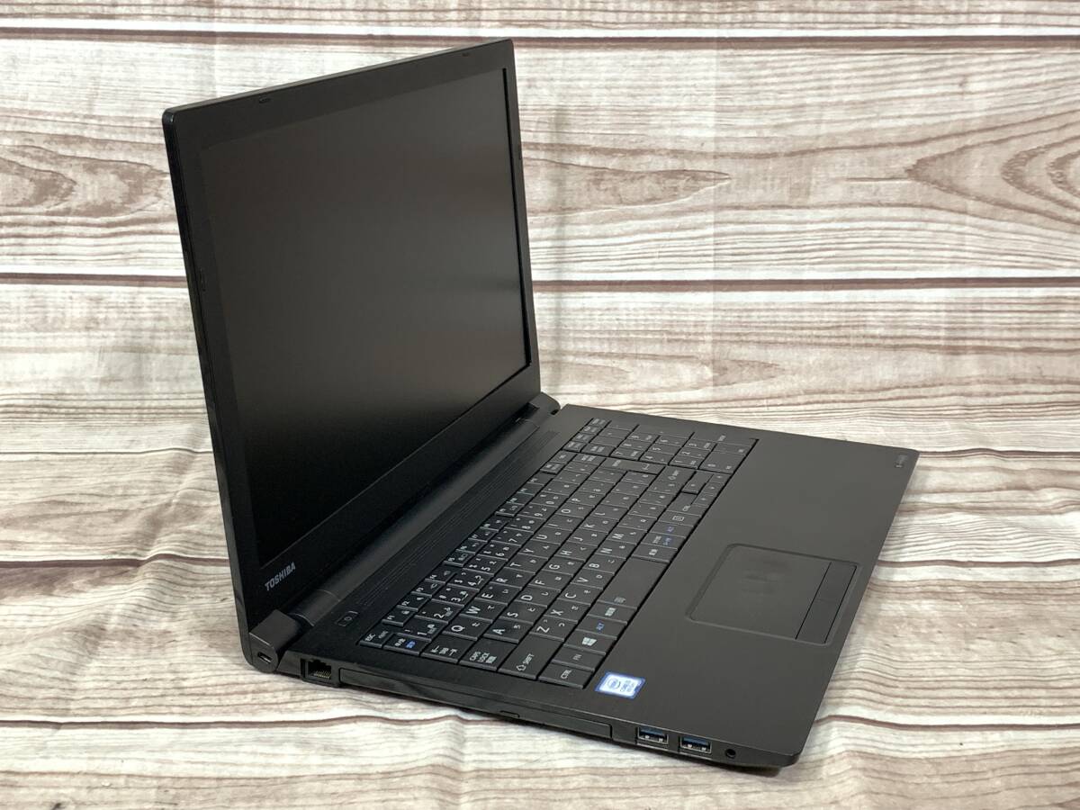 ●東芝 使用少1134h/Windows11 Pro/i3-8130U 第8世代/8GB/DVD/無線LAN/USB3.0/15.6型ワイドLED/ dynabook B65/M 良品●_画像6