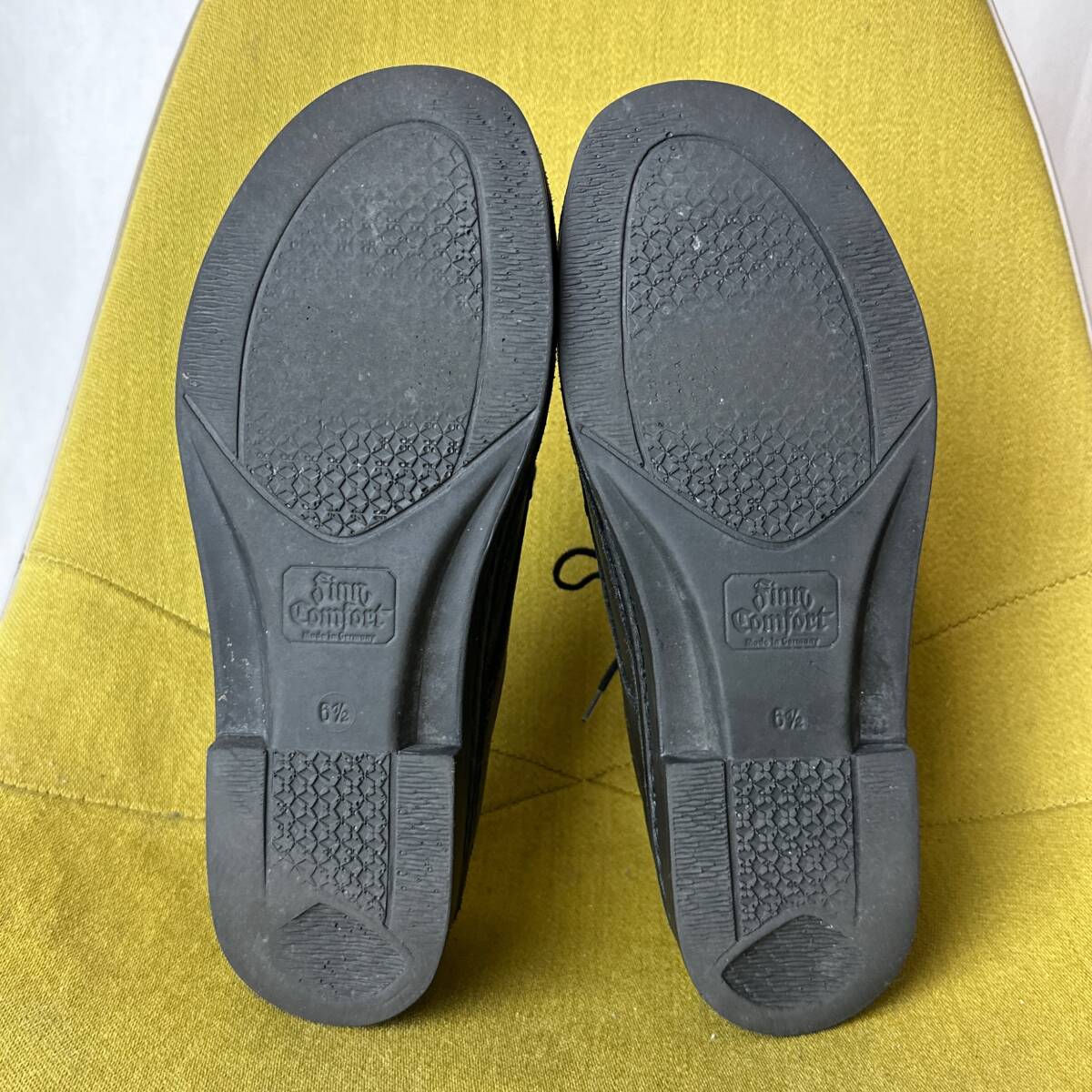 Finn comfort fins comfort walking shoes 6.5 Germany made 25.0 corresponding leather shoes sneakers 