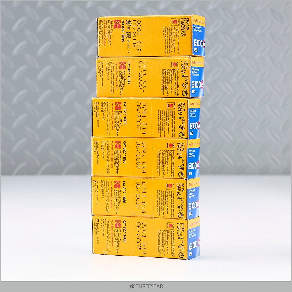 1 jpy ~ KODAK E100VS/E100G 120 Brawny expiration of a term film set total 13ps.@ medium size 