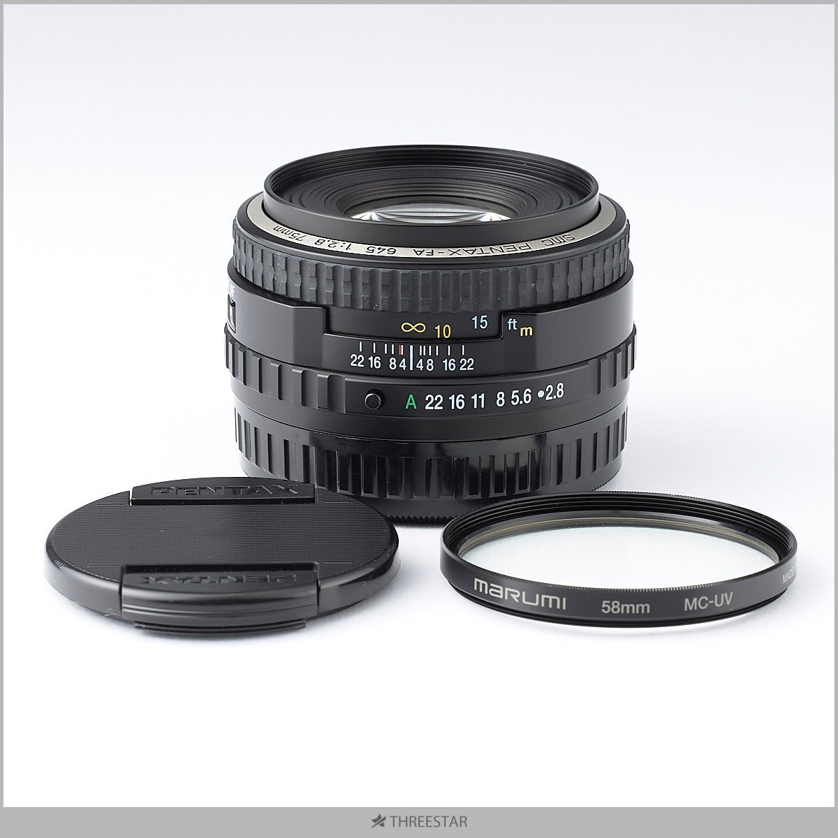 1 jpy ~ PENTAX 645 PENTAX-FA 75mm F2.8 beautiful goods . recommended!!